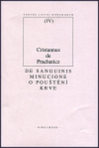 De sanguinis minucione/ O pouštění krve