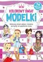 Kolorowanka z naklej. -  Kolorowy świat modelki