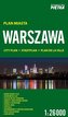 Warszawa 1:26 000 plan miasta PIĘTKA