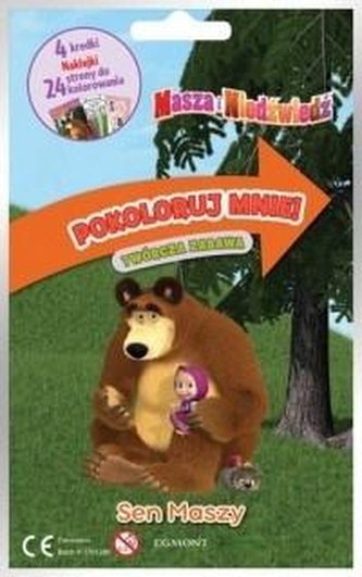 Pokoloruj mnie. Sen Maszy. Masza i Niedźwiedź.
