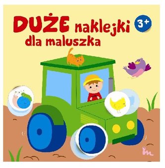 Duże naklejki dla maluszka - traktor 3+