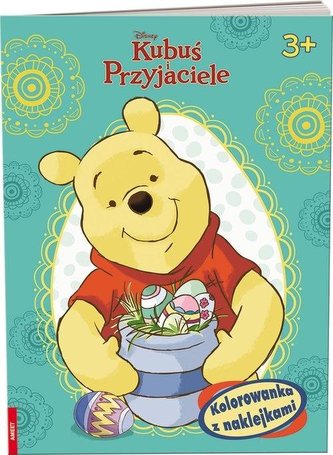Kubuś i przyjaciele. Kolorowanka z naklejkami