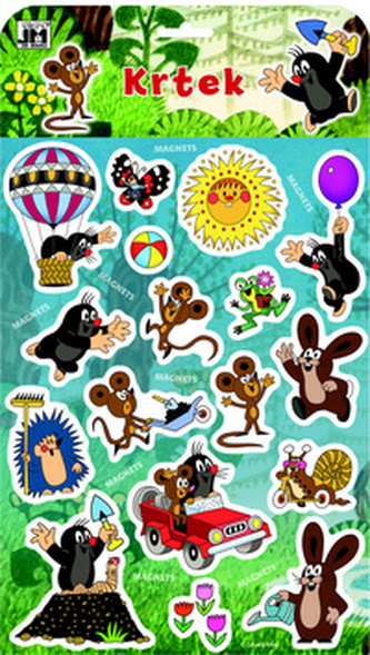 Krtek - magnety A4