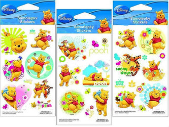 Samolepky Medvídek Pú