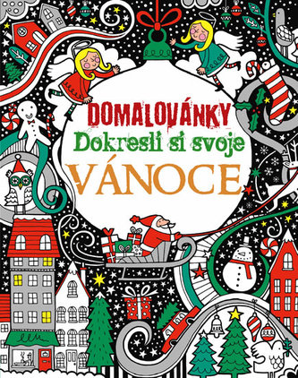 Domalovánky Dokresli si svoje Vánoce