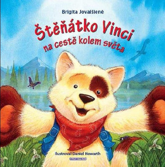 Štěnátko Vinci na cestě kolem světa