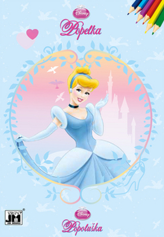 Popelka - omalovánka