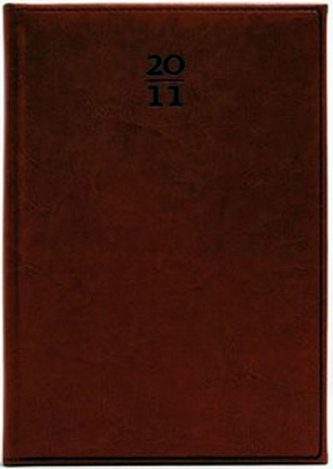 Diář 2011 Nebrasca týdenní A5 - hnědá