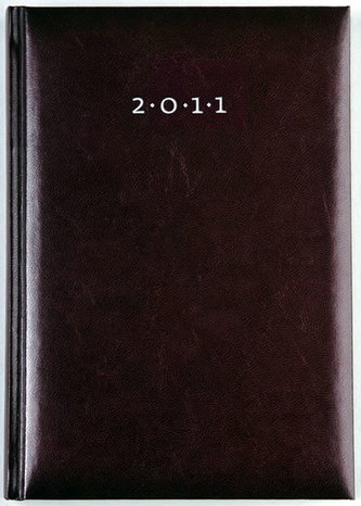 Diář 2011 New Karachi denní A5 - bordó