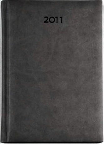 Diář 2011 Print denní A5 - šedá