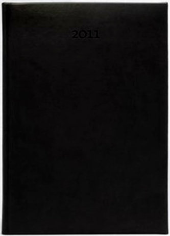 Diář 2011 Print týdenní A5 - černá