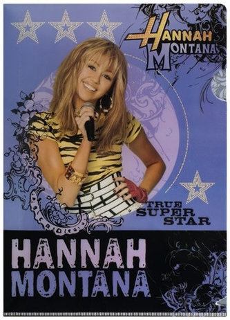 Hannah Montana - Zakládacií obal A4