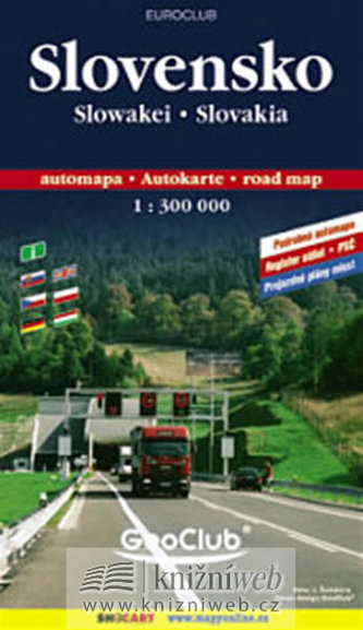 Slovensko automapa 1:300.000