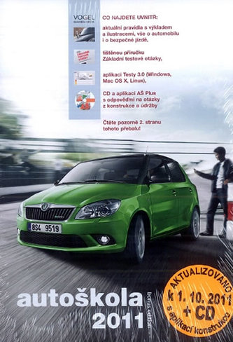 Autoškola 2011 + Základní testové otázky + CD - aktualizováno k 1.10.2011
