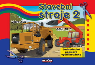Stavební stroje 2 - vystřihovánky