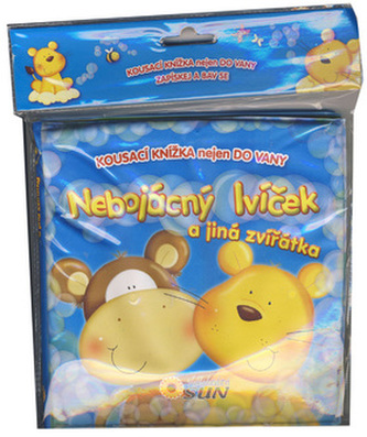 Nebojácný lvíček a jiná zvířátka - Kousací knížka nejen do vany