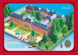 Zámek Dobříš - Stavebnice papírového modelu