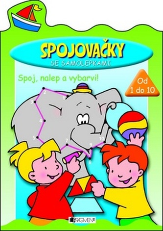 Spojovačky se samolepkami (zelená)