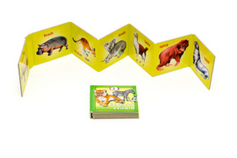 Exotická zvířata - leporelo