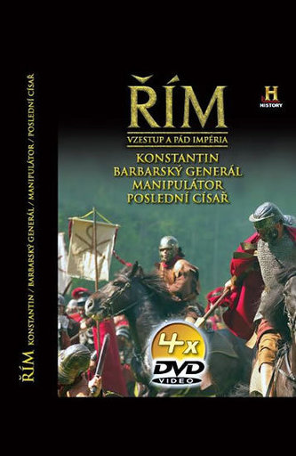 Řím - Vzestup a pád impéria - 4DVD