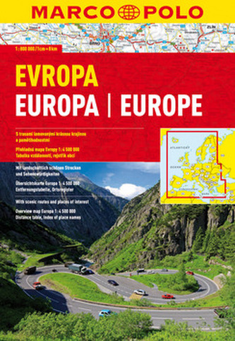 Euro atlas - Evropa 1:800 000 (spirála)