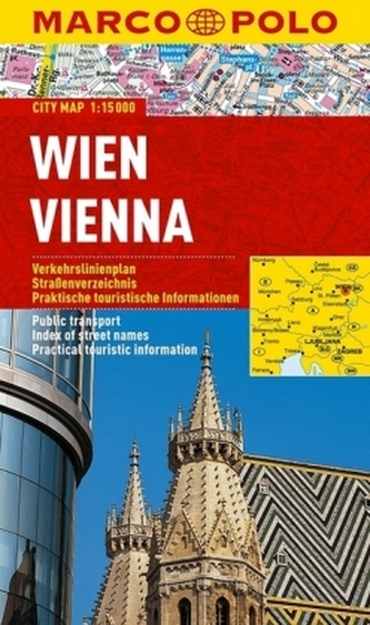Wien/Vienna - City Map 1:15000
