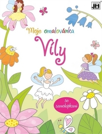 Moje omalovánka Víly