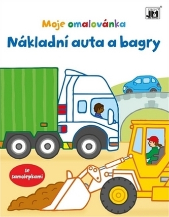 Moje omalovánky Auta a bagry