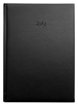 Diář 2013 denní A4 - Titan černý