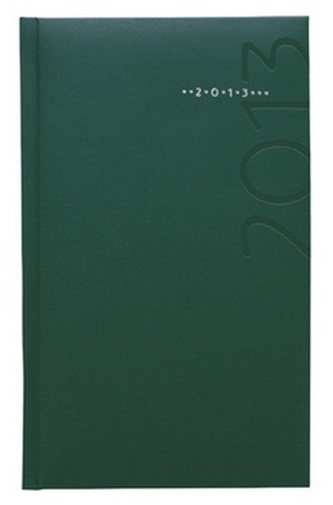 Diář 2013 kapesní - Kronos zelený