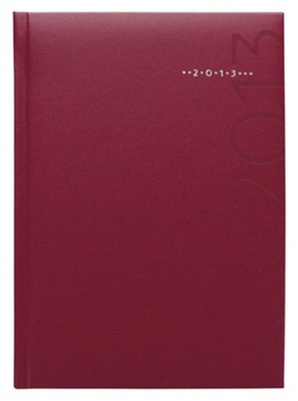 Diář 2013 týdenní A5 - Kronos vínový