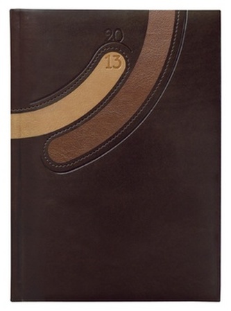 Diář 2013 týdenní A5 - Zeus hnědý