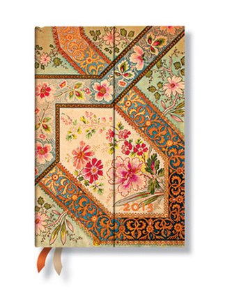 Diář 2013 - Filigree Floral Ivory - 12 měsíční, mini 95x140 Horizontal