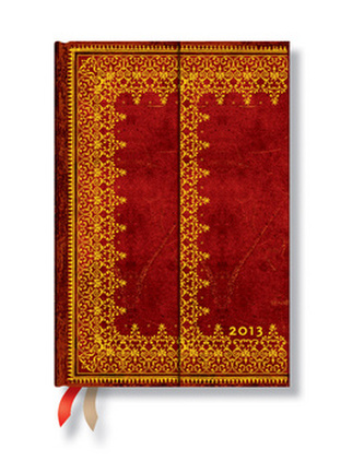 Diář 2013 - Foiled - 12 měsíční, mini 95x140 Horizontal