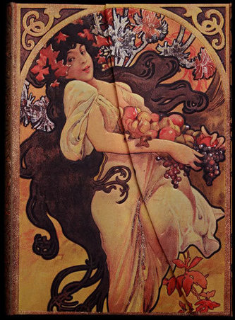 Zápisník - Autumn Maiden, mini 95x140