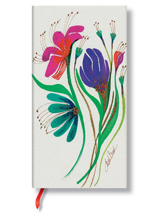 Zápisník - Wind Flowers, slim 90x180