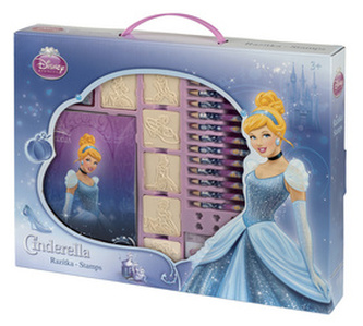 Razítka v krabici Popelka