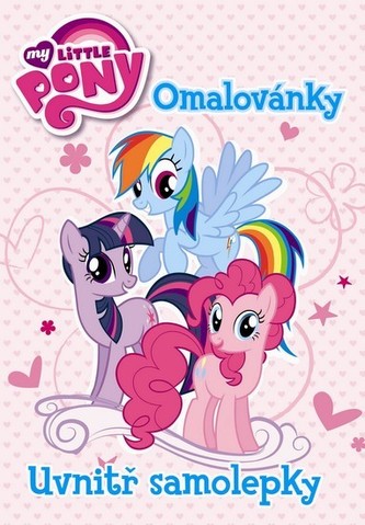 My Little Ponny - Omalovánky, uvnitř samolepky