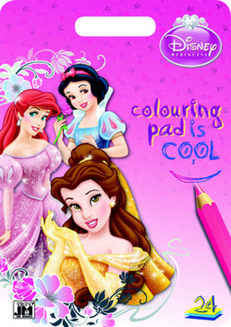 Księżniczki blok do kolorowania jest super