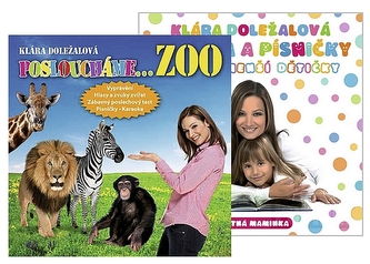 Říkadla a písničky pro nejmenší dětičky + Posloucháme ZOO 2CD