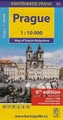 Prague - Mapa turistických zajímavostí 1:10 000