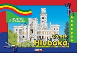 Zámek Hluboká - Jednoduchá vystřihovánka