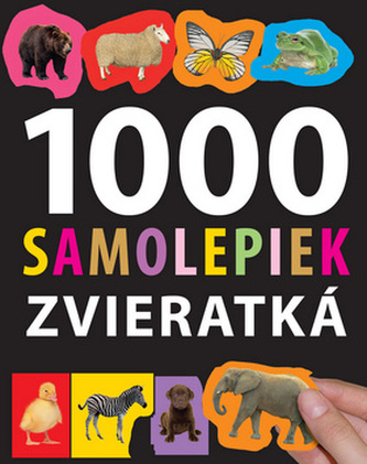 1000 samolepiek -  zvieratká