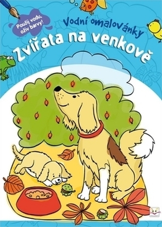 Vodní omalovánky - Zvířata na venkově
