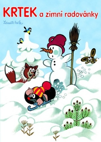 Krtek a zimní radovánky - Omalovánky A4