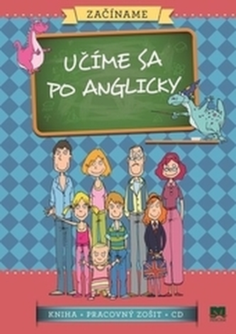 Komplet 3 ks Učíme sa po anglicky Začíname