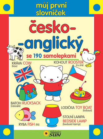 Můj první samolepkový slovníček česko-anglický