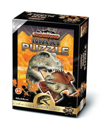 Puzzle Maxi 30 - Prehistoryczny Ceratozaur