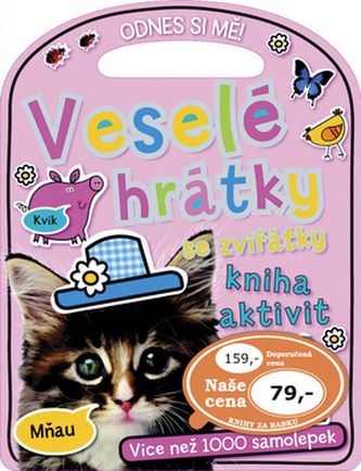 Veselé hrátky se zvířátky – kniha aktivit