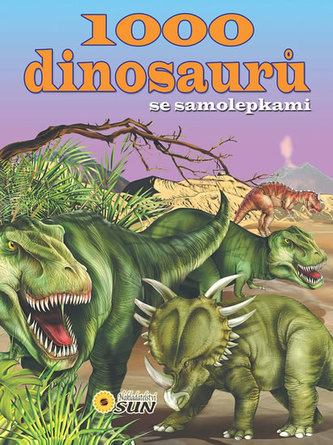 1000 dinosaurů se samolepkami